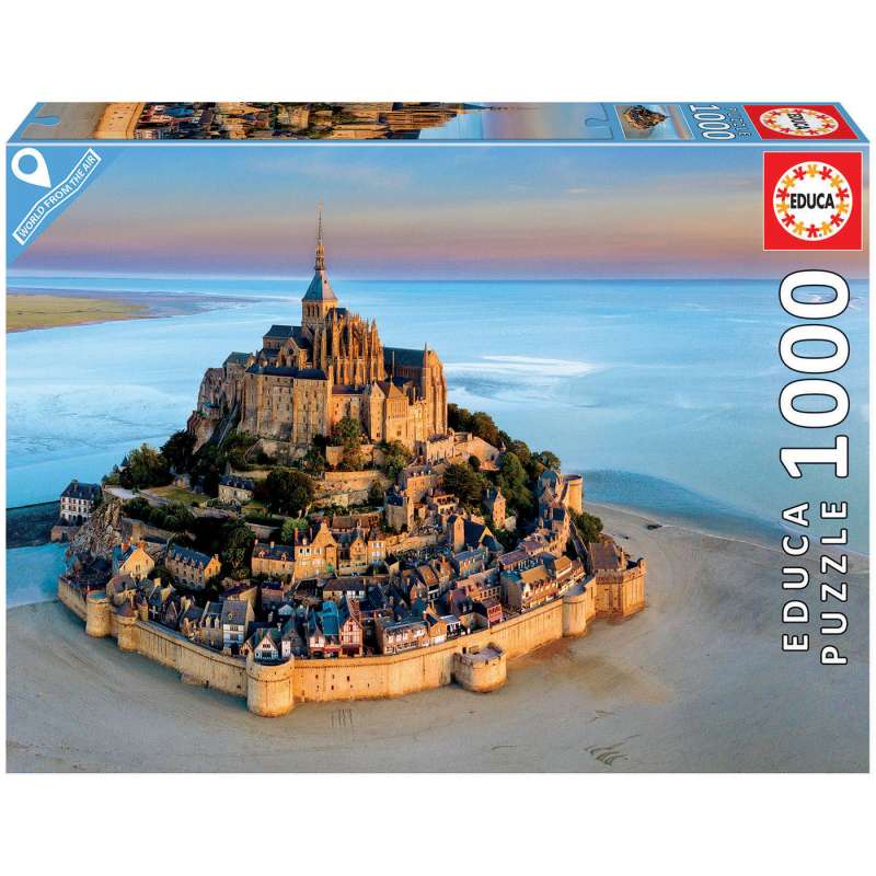 puzzle 1000 piezas mont-saint-michel (educa - 19262) puzzle 1000 piezas mont-saint-michel (educa - 19262)