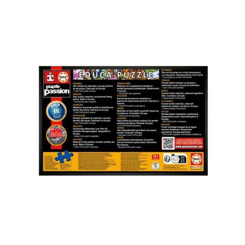 puzzle 1000 piezas tucanes catalina estrada (educa - 19934)