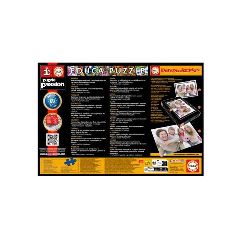 puzzle 1500 piezas pavos de bengala catalina estrada (educa - 19942)