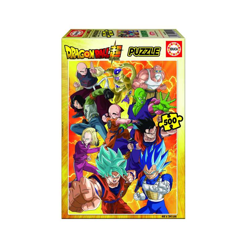 puzzle 500 piezas dragon ball (educa - 19009)