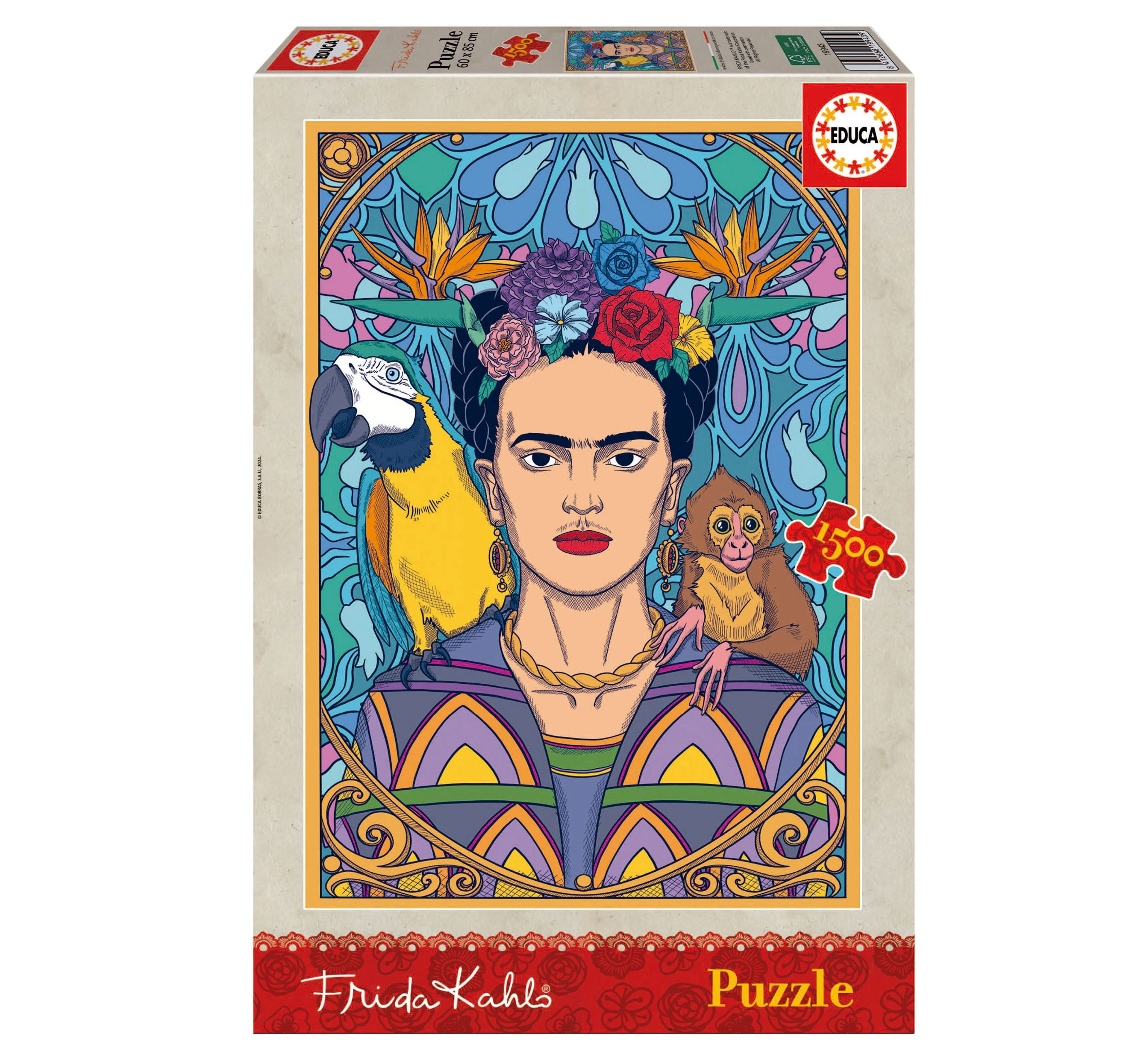 puzzle 1500 piezas frida kahlo ( (educa - 19943)