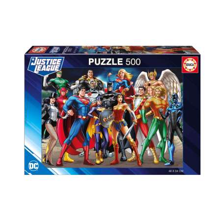 puzzle 500 piezas justice league dc comic ( educa - 19913)
