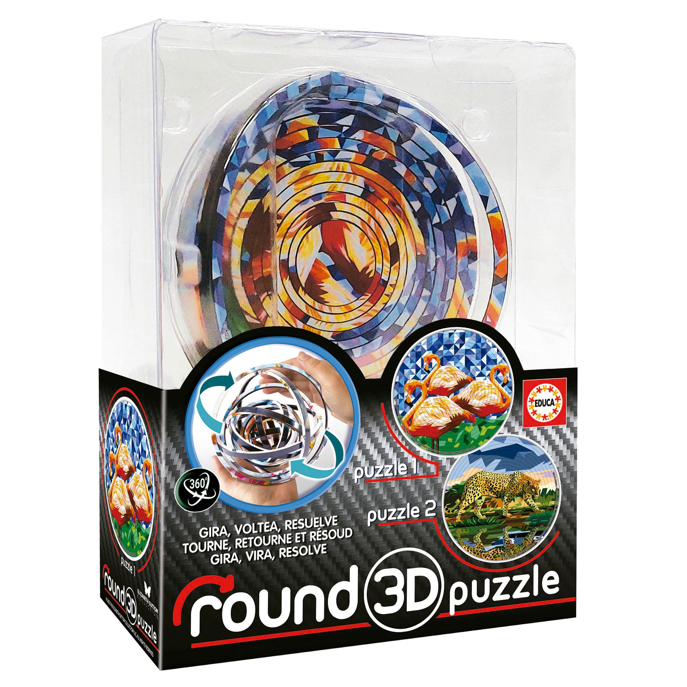 puzzle 3d round elizabeth sutton (educa - 19986)