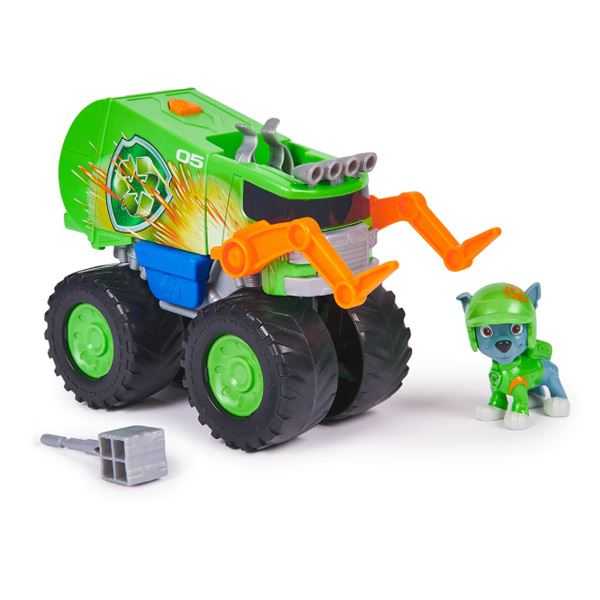 paw patrol rescue wheels vehiculo rocky (spin master - 6069331)
