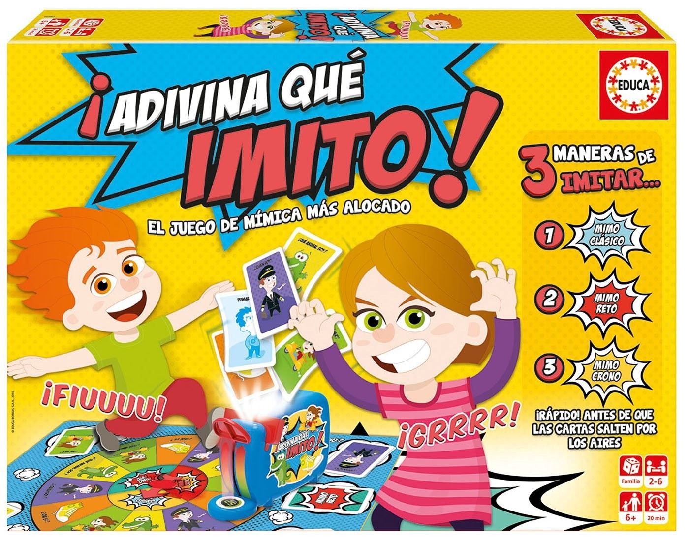juego adivina que imito ( educa - 16987 )