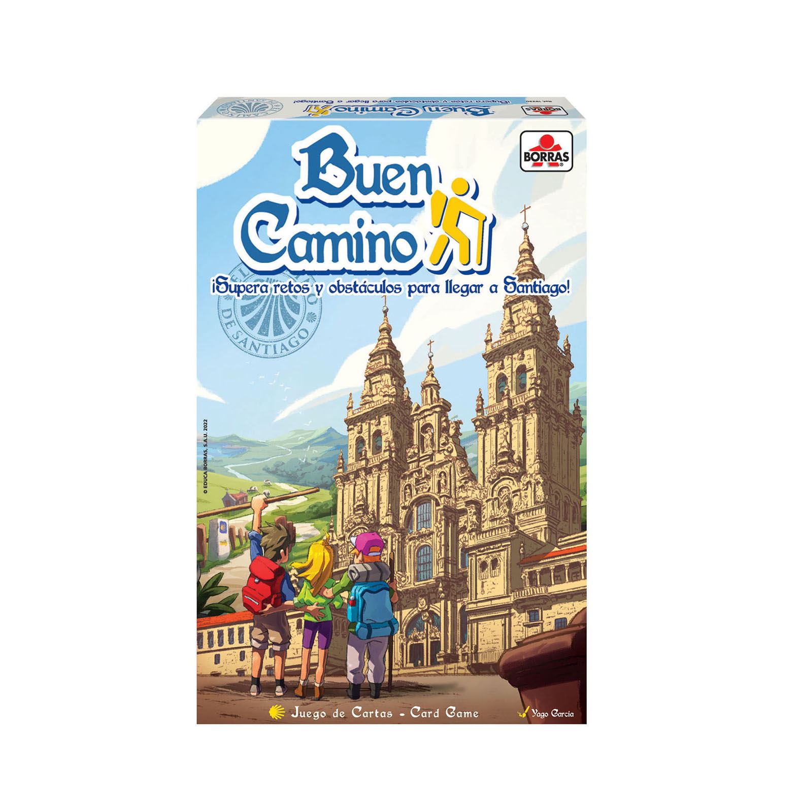 el buen camino juego de cartas (educa - 19330)