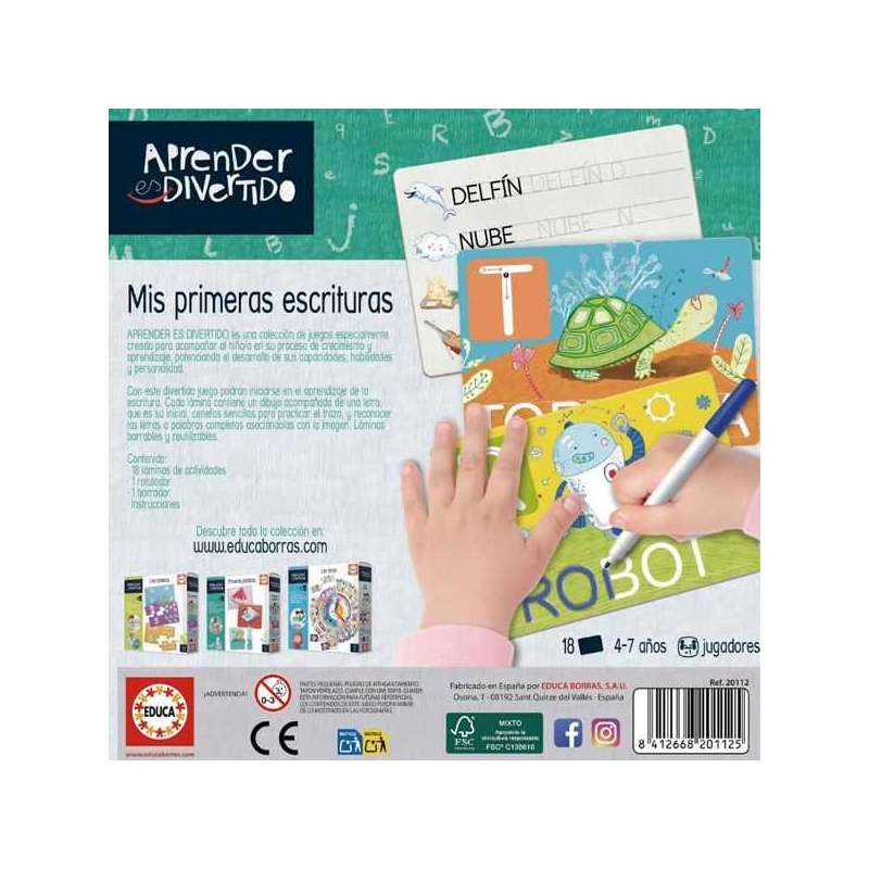 aprender es divertido primeras escrituras (educa - 20112) aprender es divertido primeras escrituras (educa - 20112)