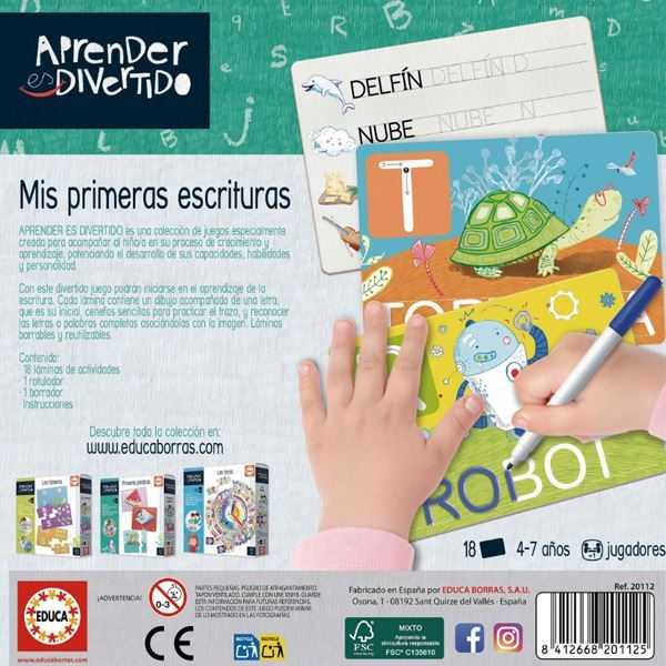 aprender es divertido primeras escrituras (educa - 20112)
