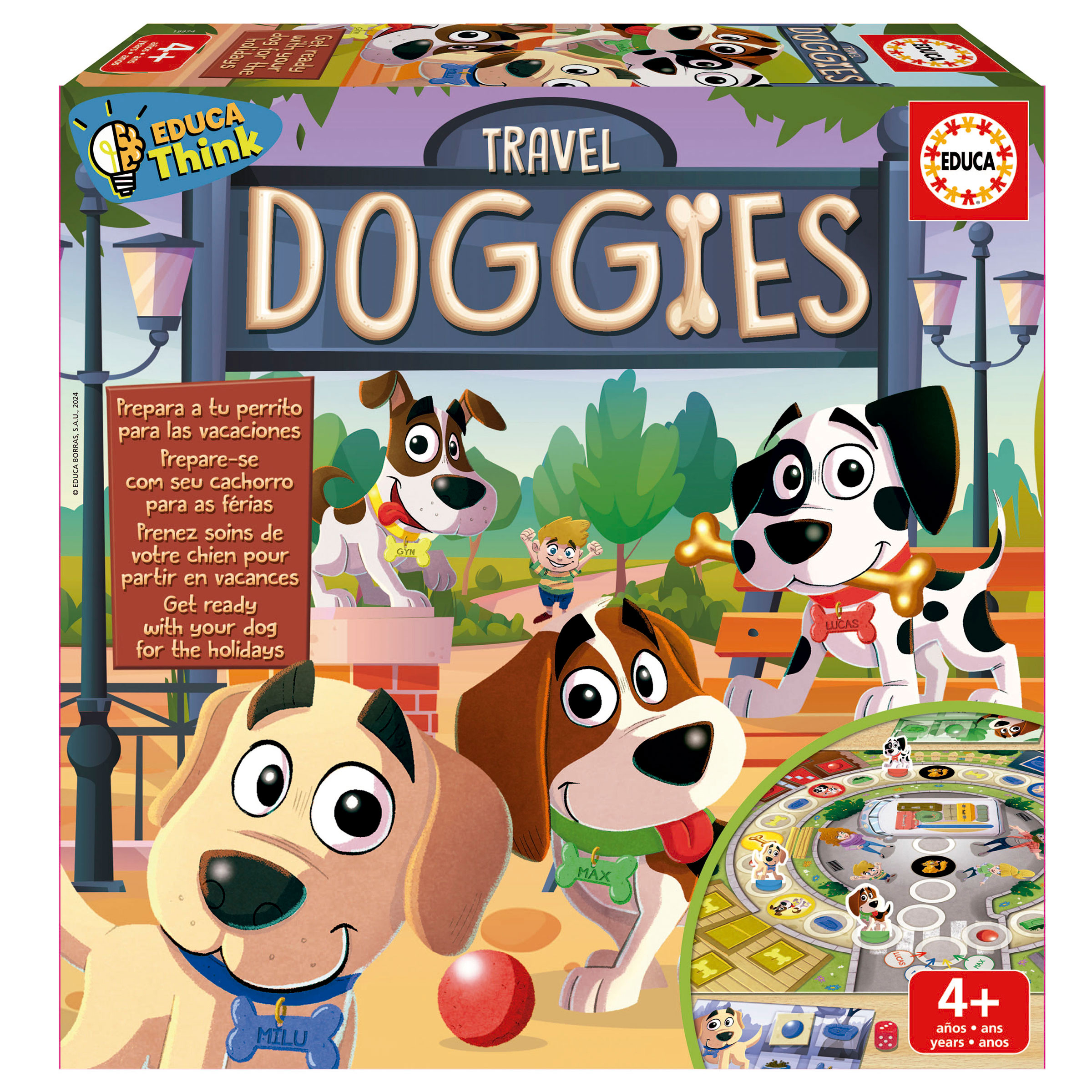 travel doggies (educa - 19974)