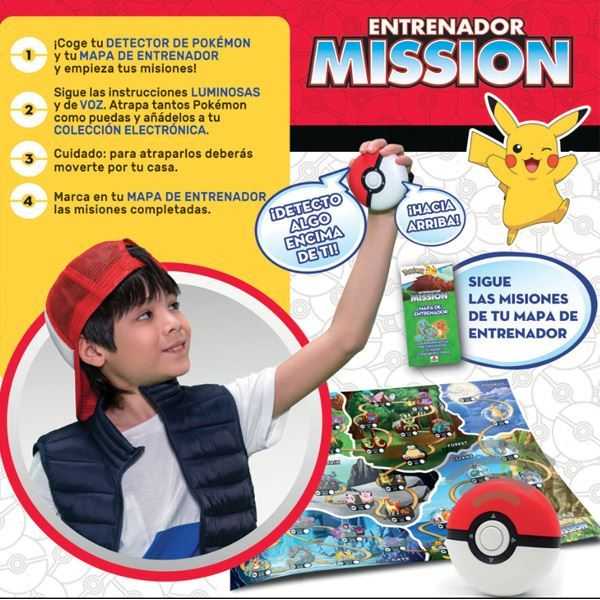 pokemon juego entrenador mission (educa - 19442)