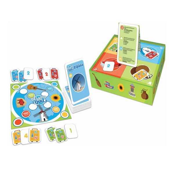 desafio quiz descubrir espaÑa (educa - 18217)