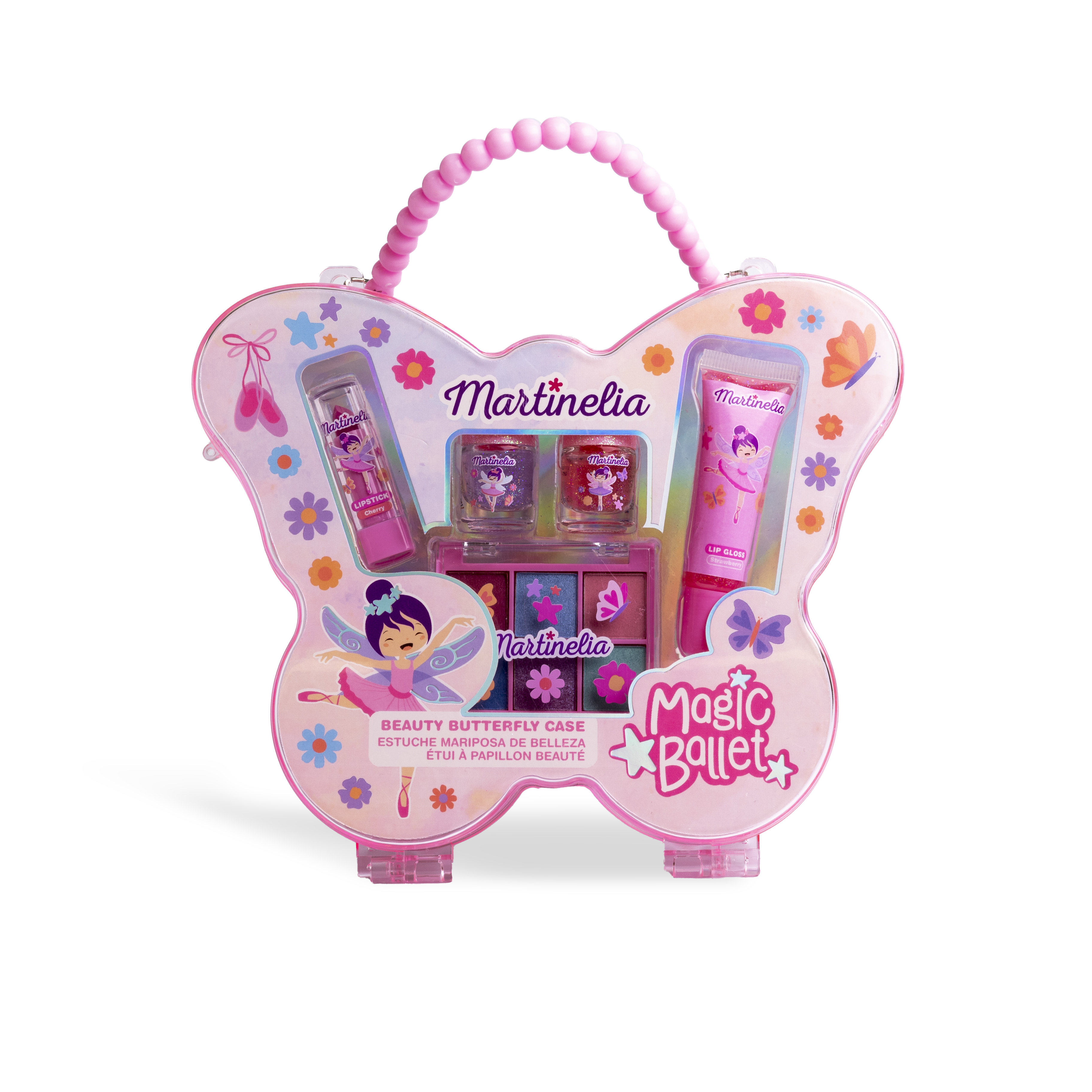 martinelia magic ballet butterfly case (aquarius cosmetic - 12110)