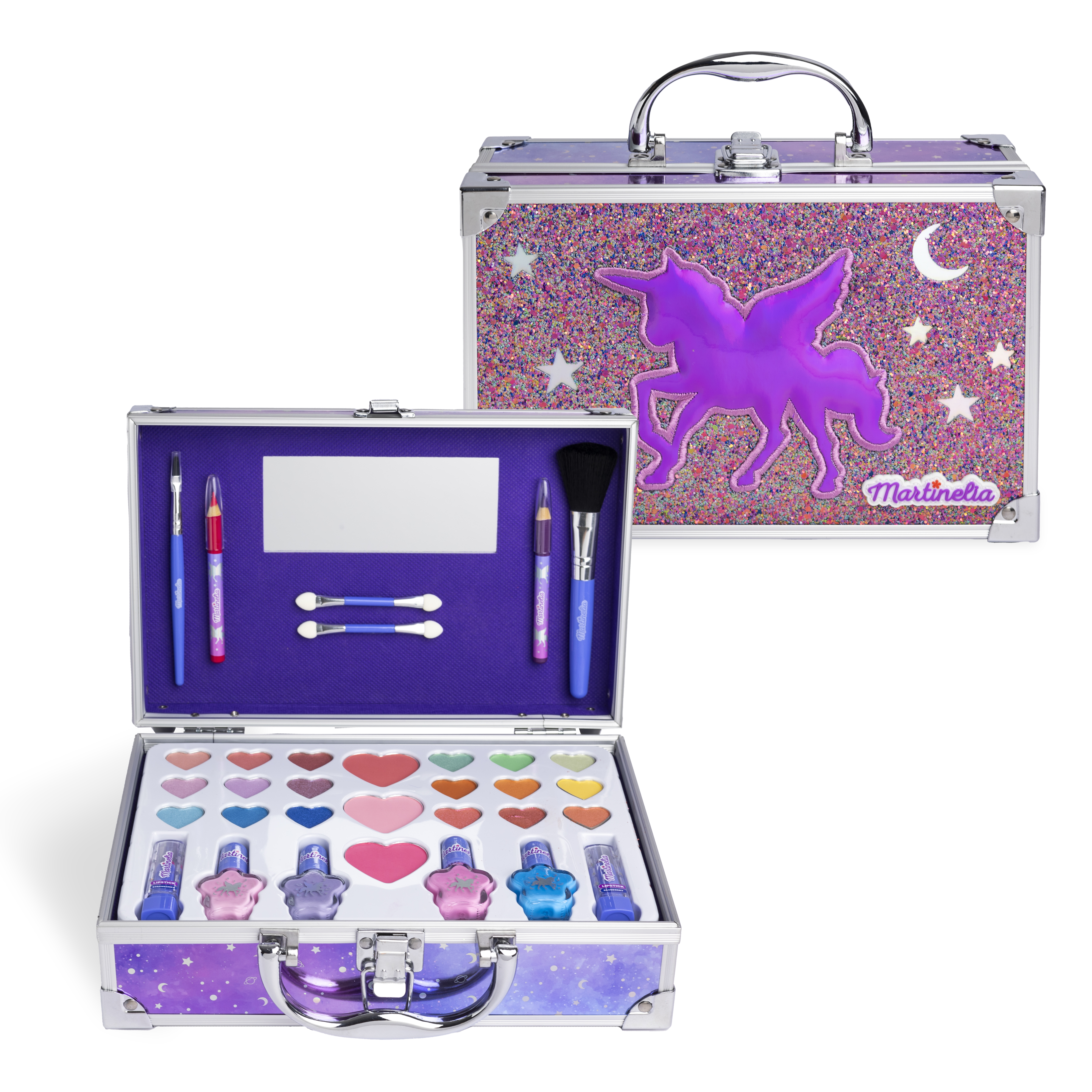 martinelia galaxy dreams makeup case (aquarius cosmetic - 12068)