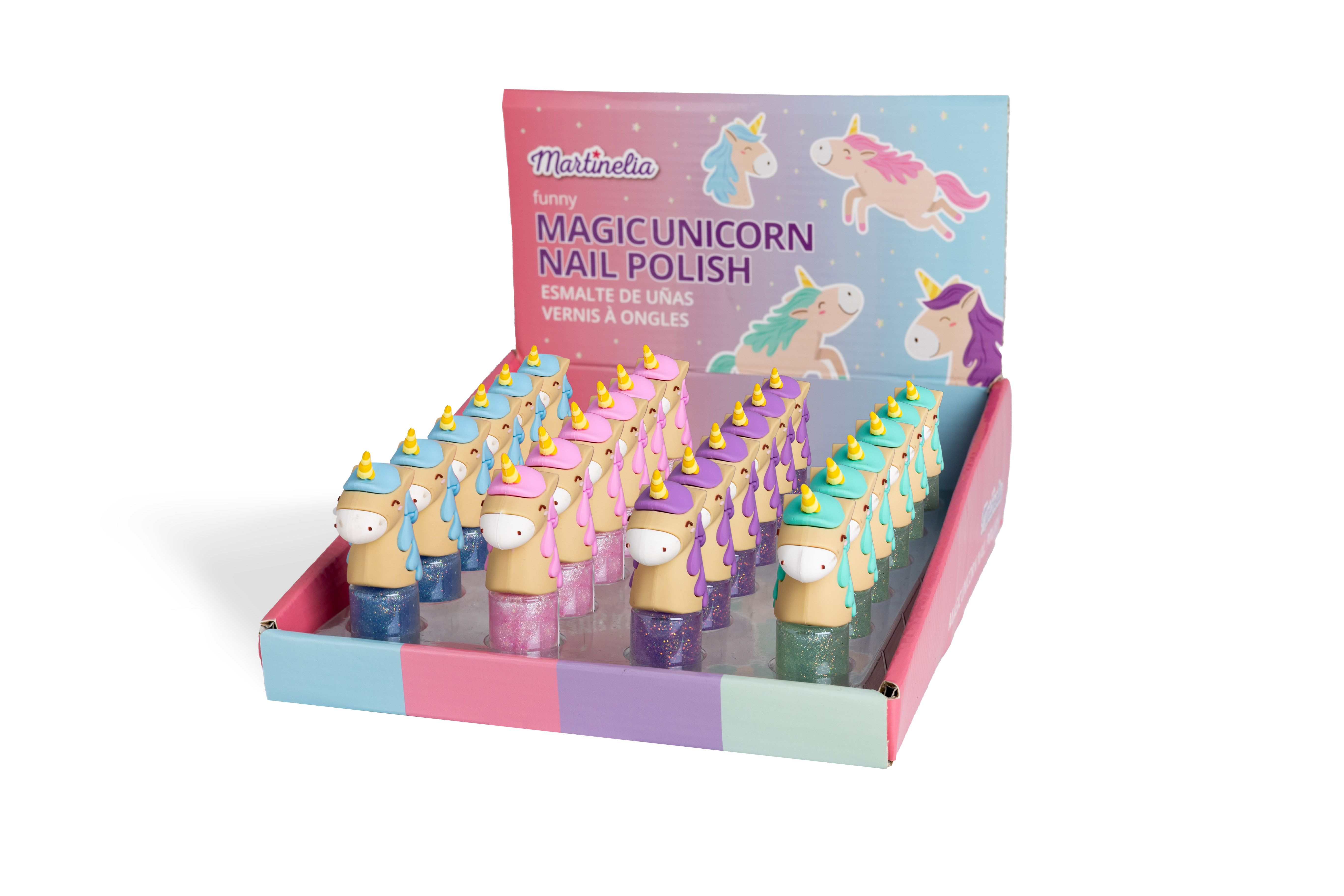 martinelia unicorn nail polish (aquarius cosmetic - 90010)