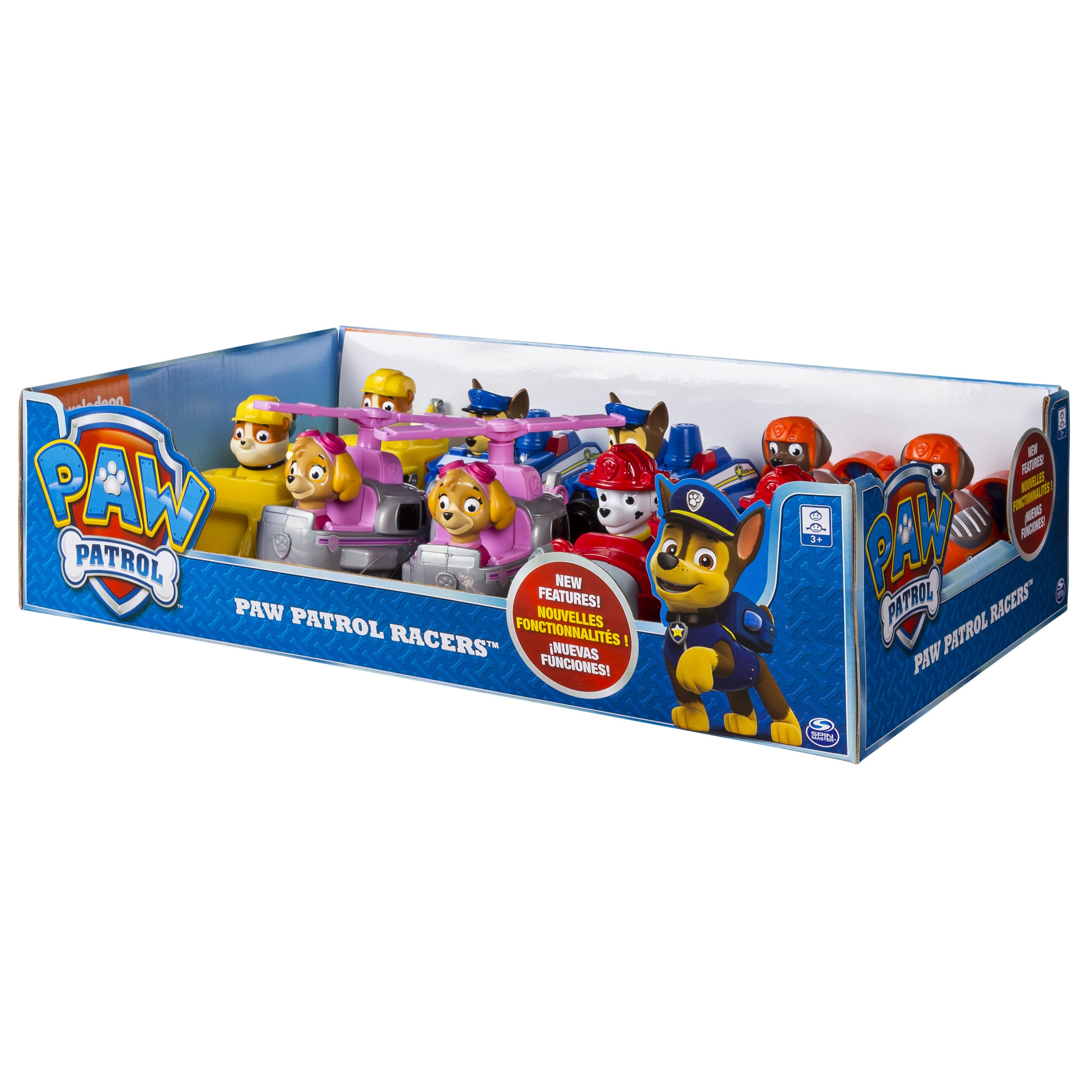 paw patrol vehiculo rescue racers surtidos (spin master - 6040907