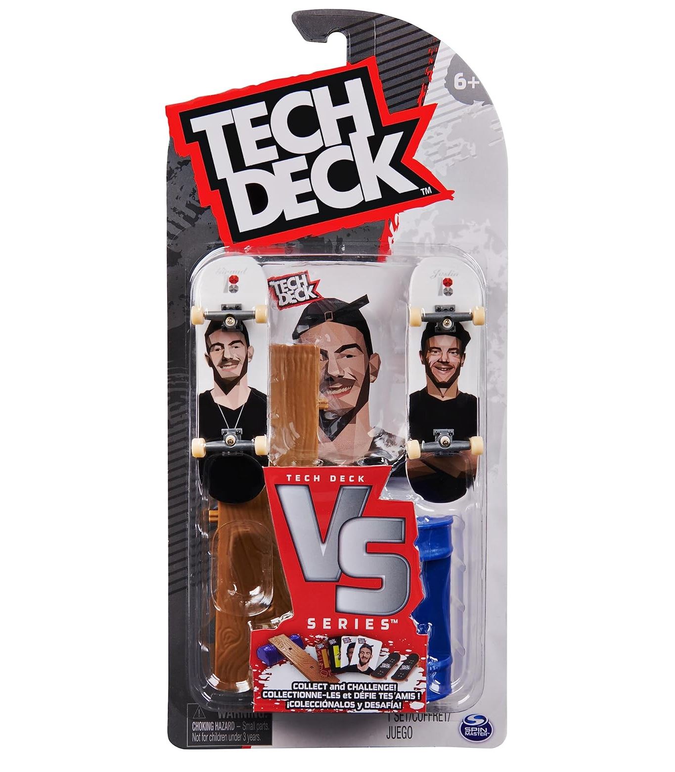tech deck pack 2 con accesorios surtidos