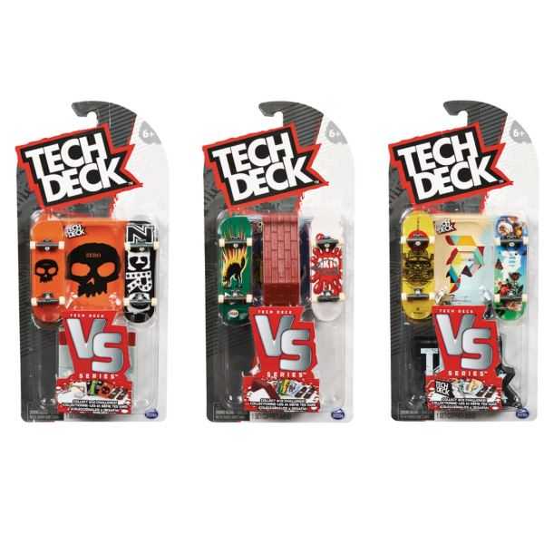 tech deck pack 2 con accesorios surtidos