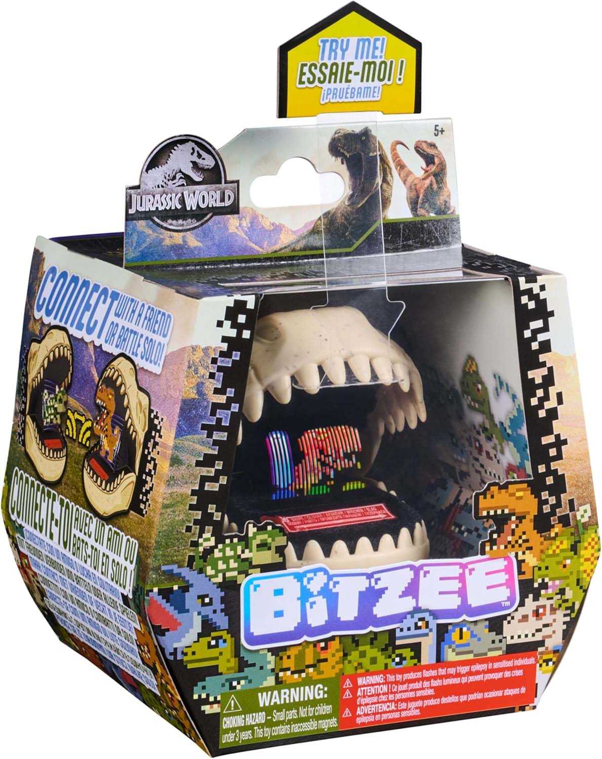 bitzee mascota digital jurassic world (spin master - 6074096)