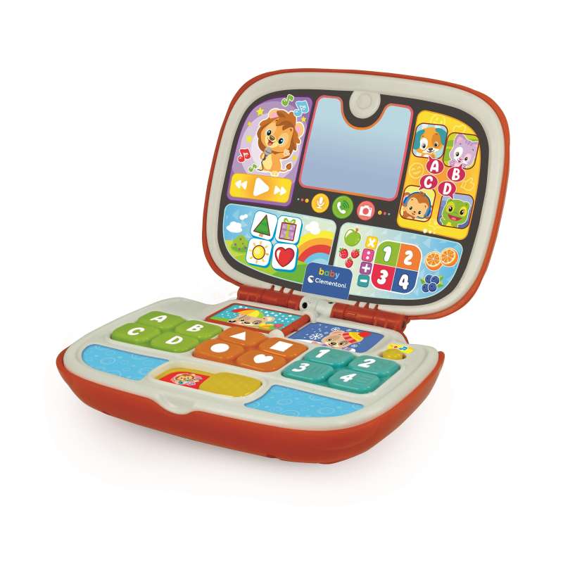 baby laptop amigos animales (clementoni - 61355)