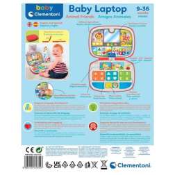 baby laptop amigos animales (clementoni - 61355)