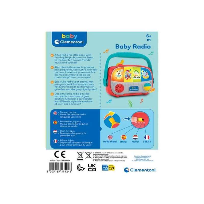 baby radio (clementoni - 17524)
