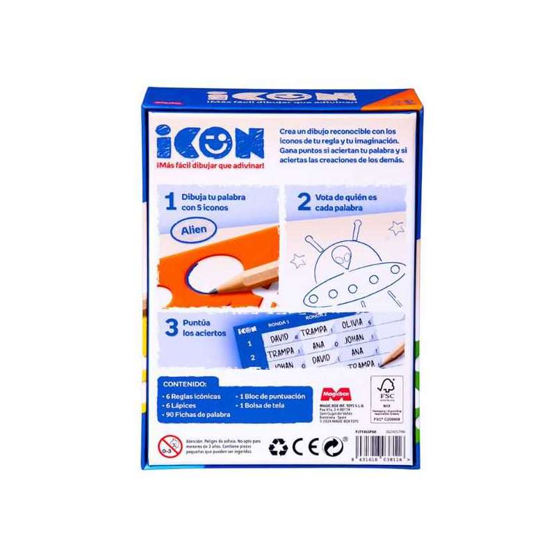 juego icon (magic box - pjt106sp60)