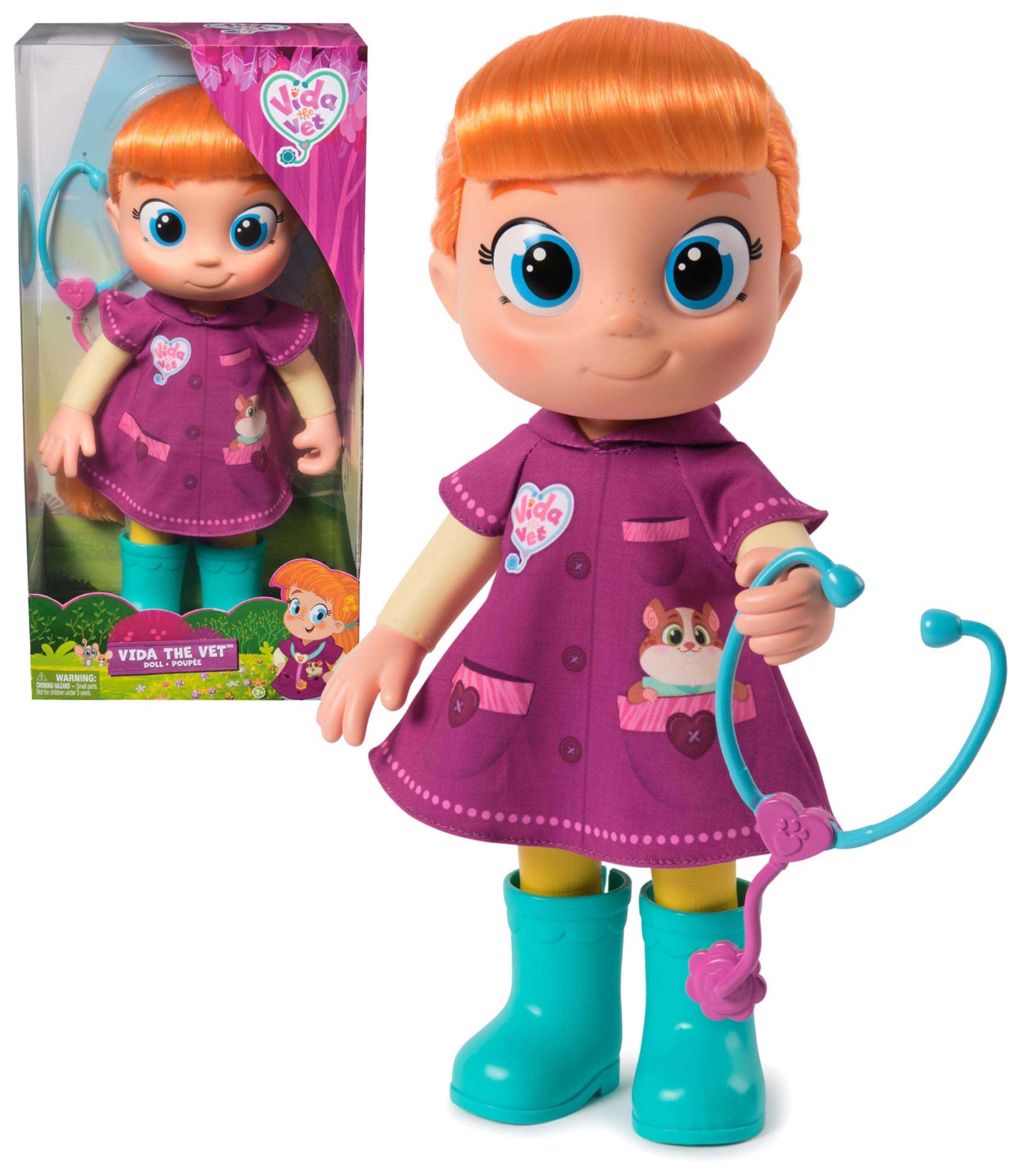 vida the vet muÑeca de vida 33 cm (spin master - 6069314)