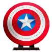 4 build marvel escudo capitan america (spin master - 6070929)