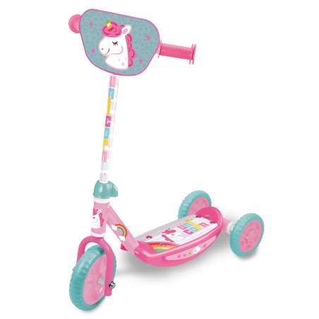 unicornio patinete aluminio ryder 3 ruedas (saica - i9350-i2882)