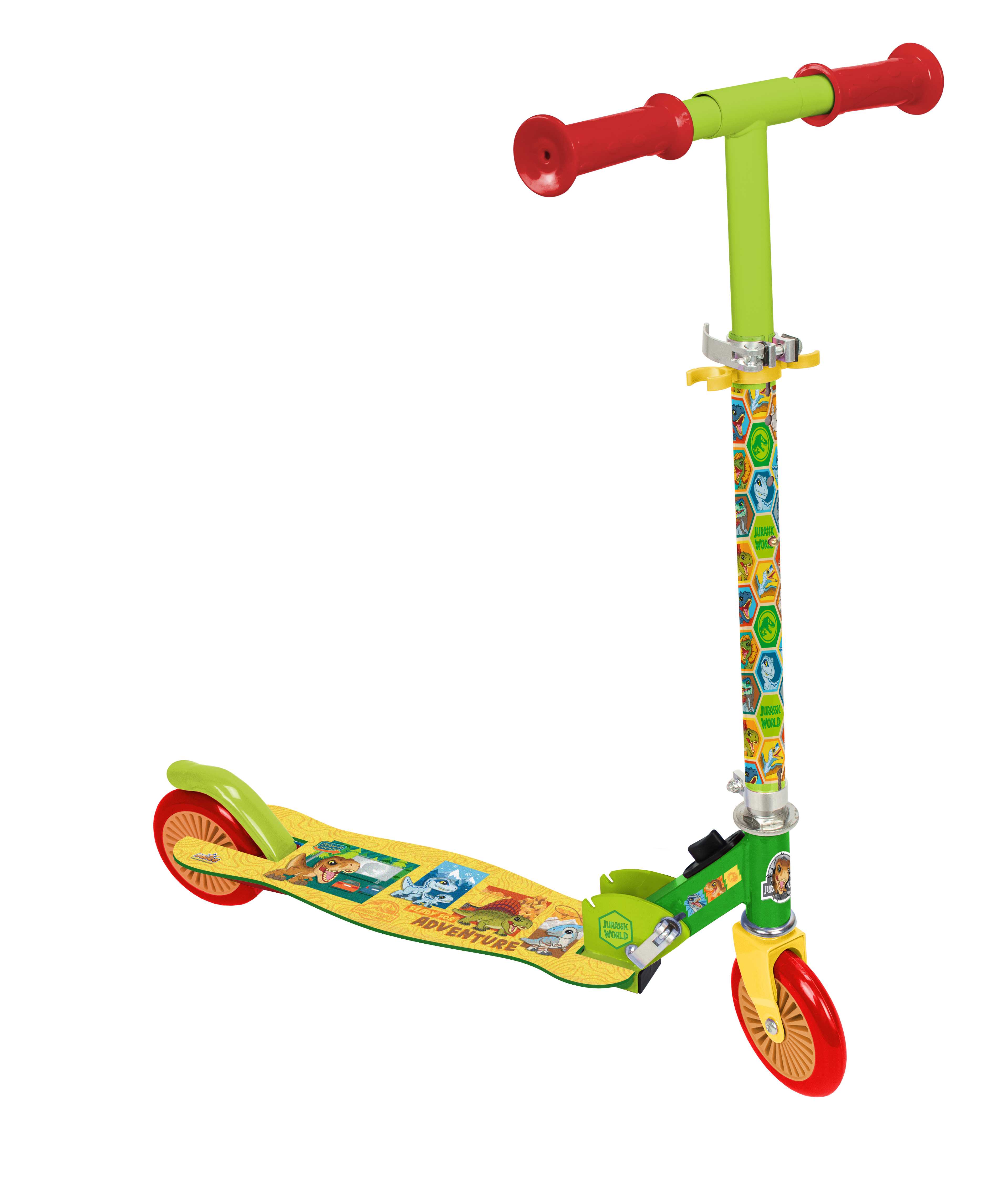 jurassic world patinete aluminio ryder 2 ruedas (saica - i4509-i4514)