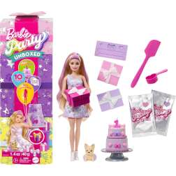 barbie party reveal muÑeca morada con sorpresa (mattel - jfg70