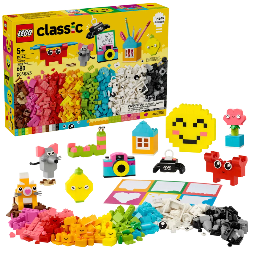 lego classic caja feliz creativa (lego - 11042)