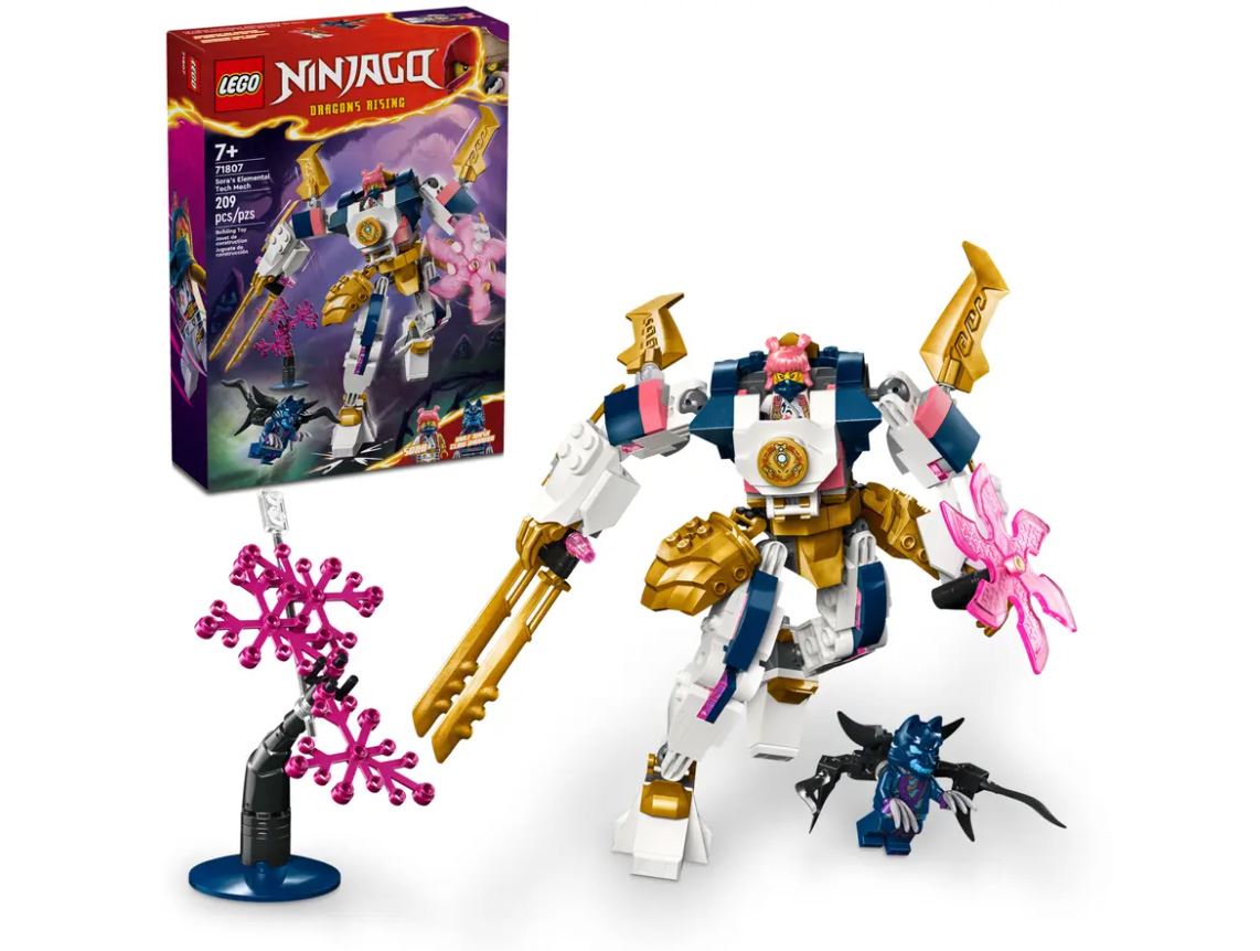 lego ninjago meca elemental tecno sora (lego - 71807)