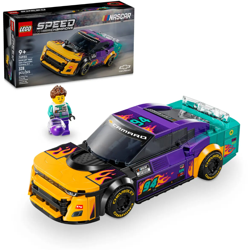 lego speed champions nascar chevrolet camaro zl1 (lego - 76935)