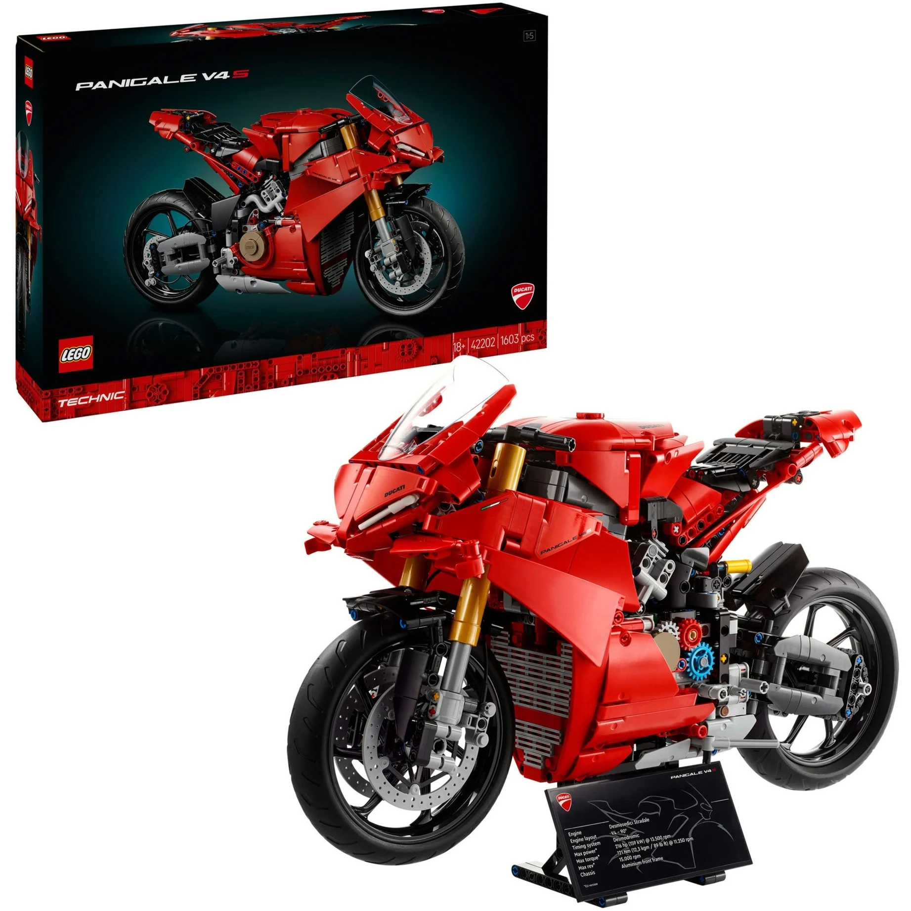 lego technic moto ducati panigale v4 (lego - 42202)