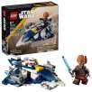 lego star wars microfighter: caza estelar de jedi de plo koon (lego - 75400)