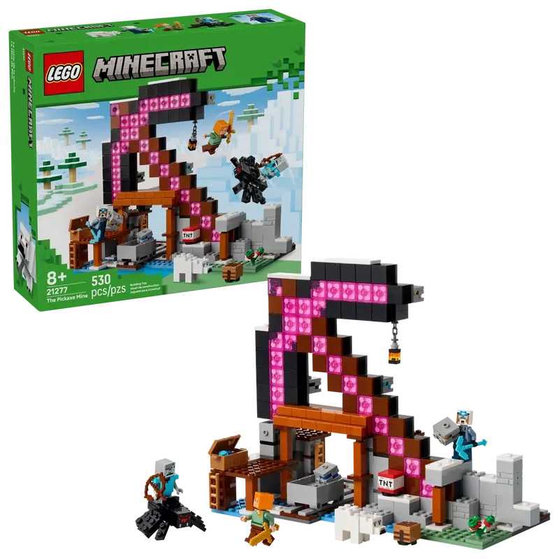 lego minecraft la mina del pico (lego - 21277)