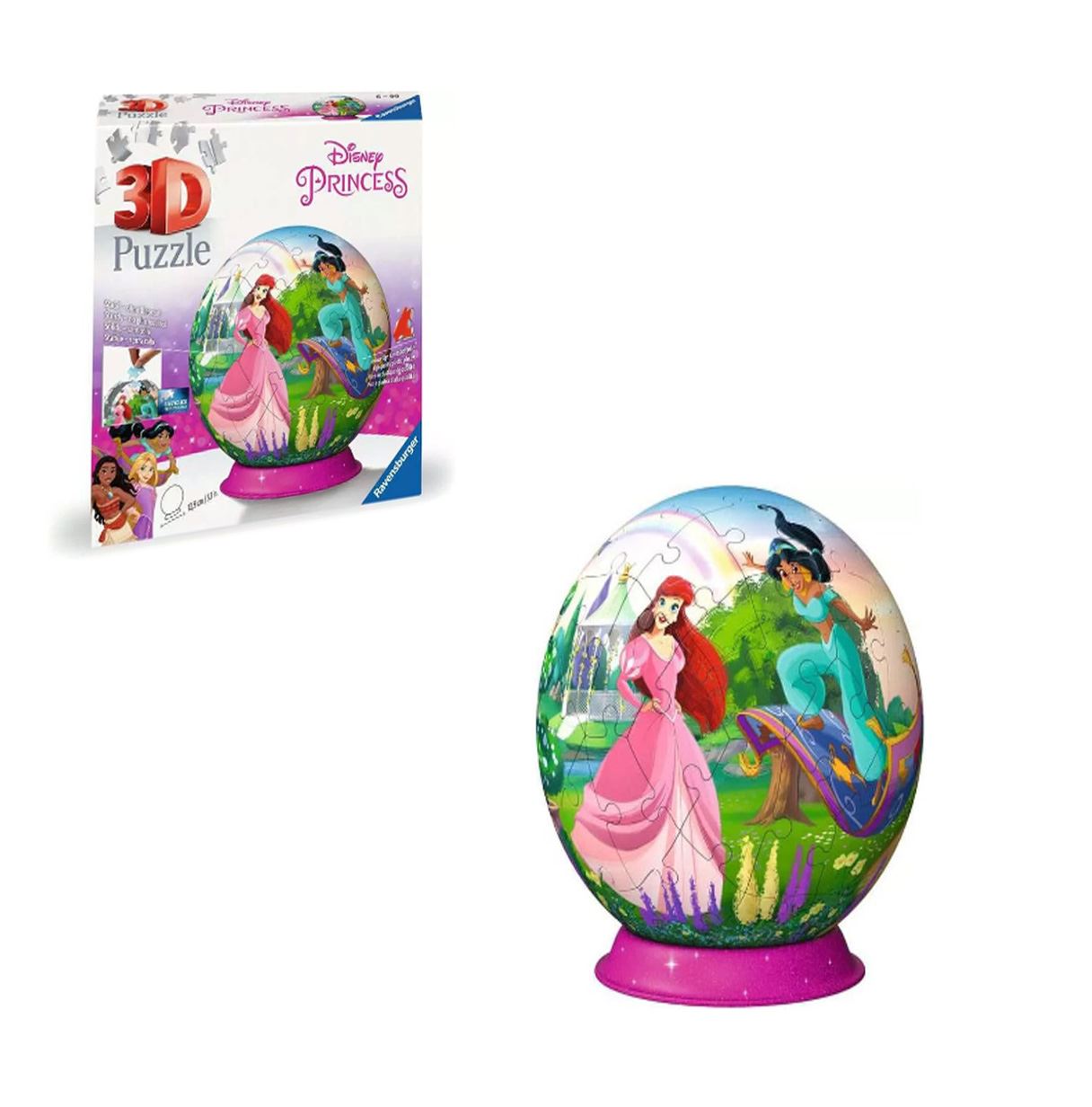 puzzle 3d ball 73 pzas disney princess (ravensburger - 11579)