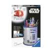 puzzle 3d 54 star wars r2d2 portalapices ( ravensburger - 11554 )