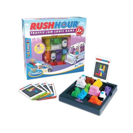 thinkfun rush hour junior logic game  (ravensburger - 76437 )