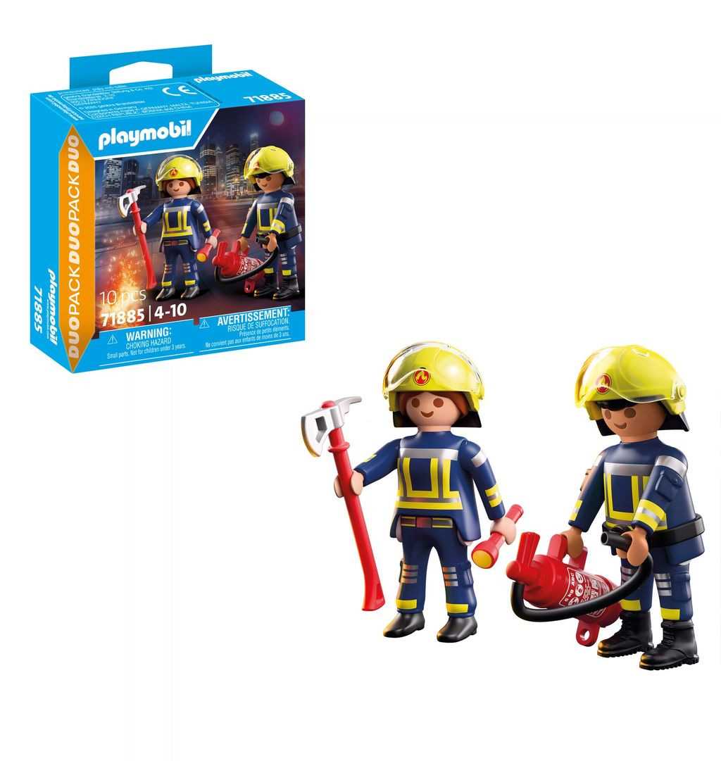 playmobil bomberos (playmobil - 71885)