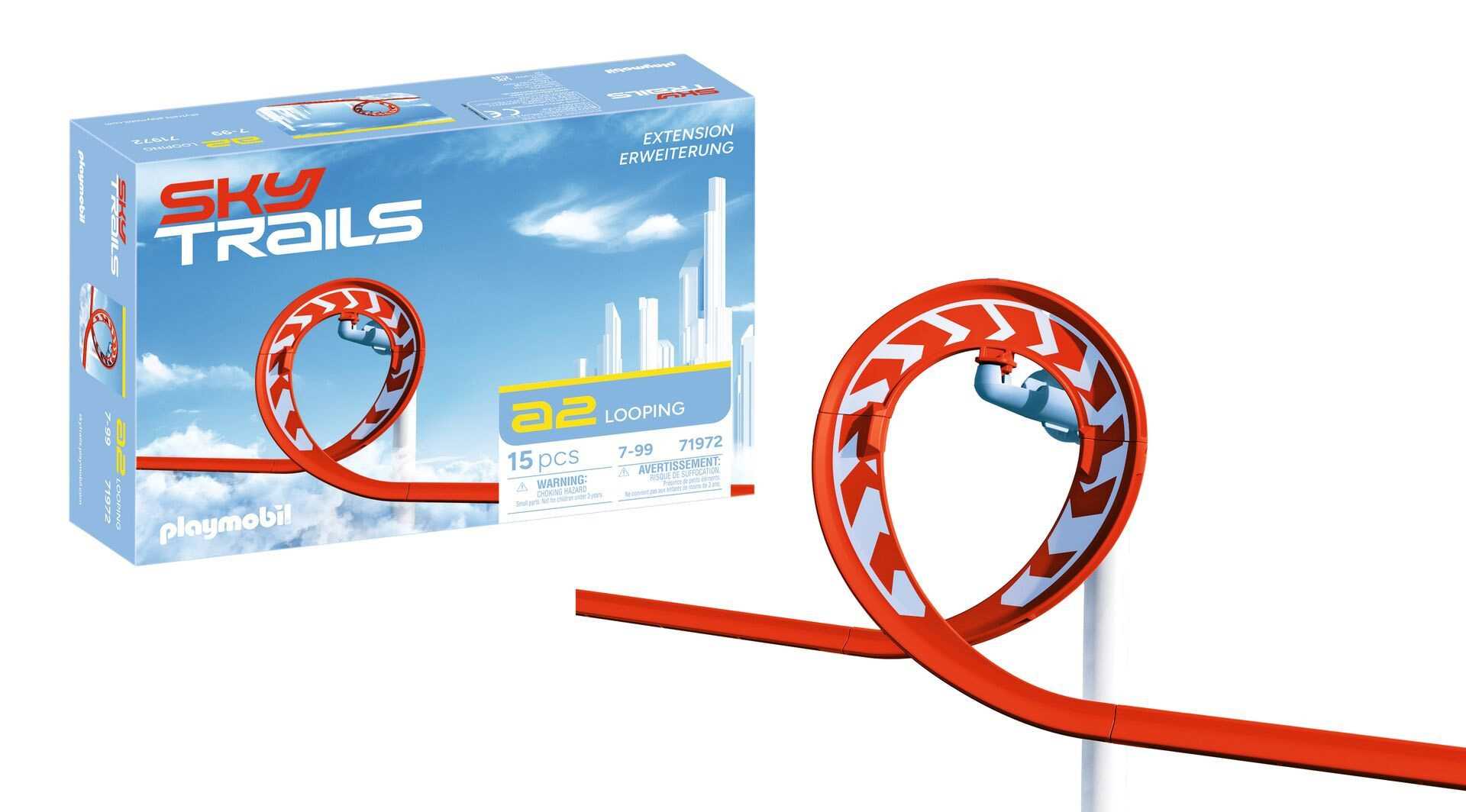 playmobil sky trails: looping (playmobil - 71972)