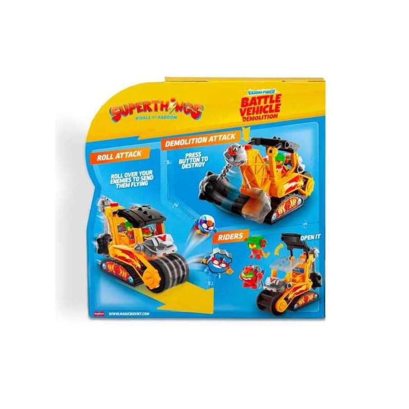 superthings  battle vehiculo demolition (magic box - pstsp116in310)