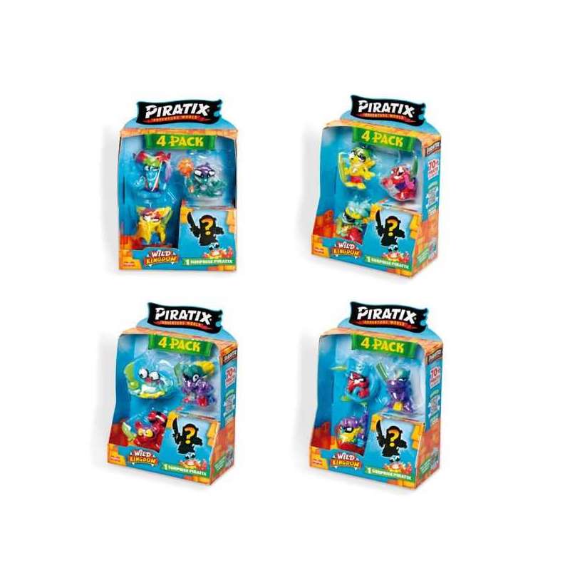 piratix wild kingdom four pack surtidos (magic box - ppx4b412in00) piratix wild kingdom four pack surtidos (magic box - ppx4b412in00)