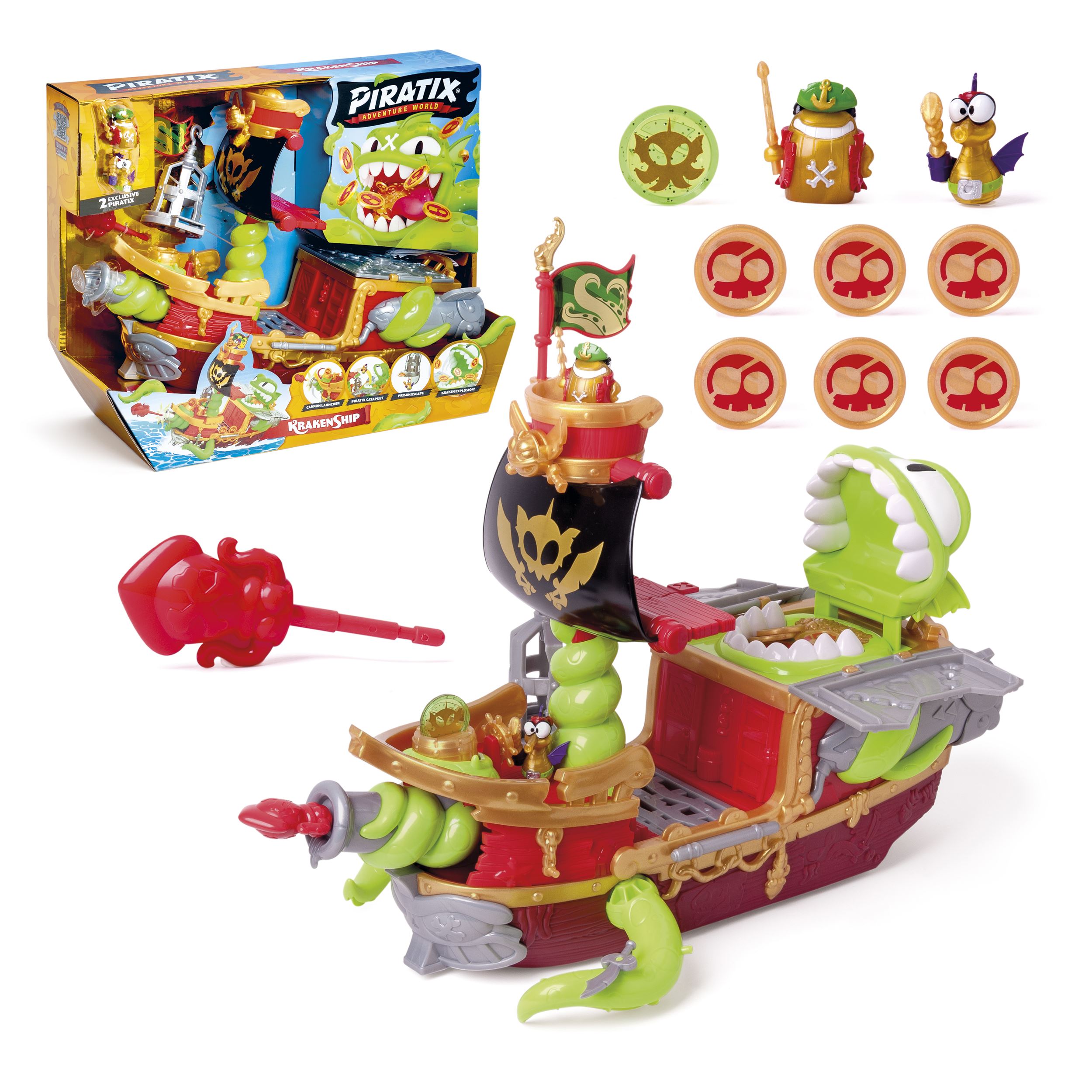 piratix s kraken ship ( magic box - ppxsp112in20)