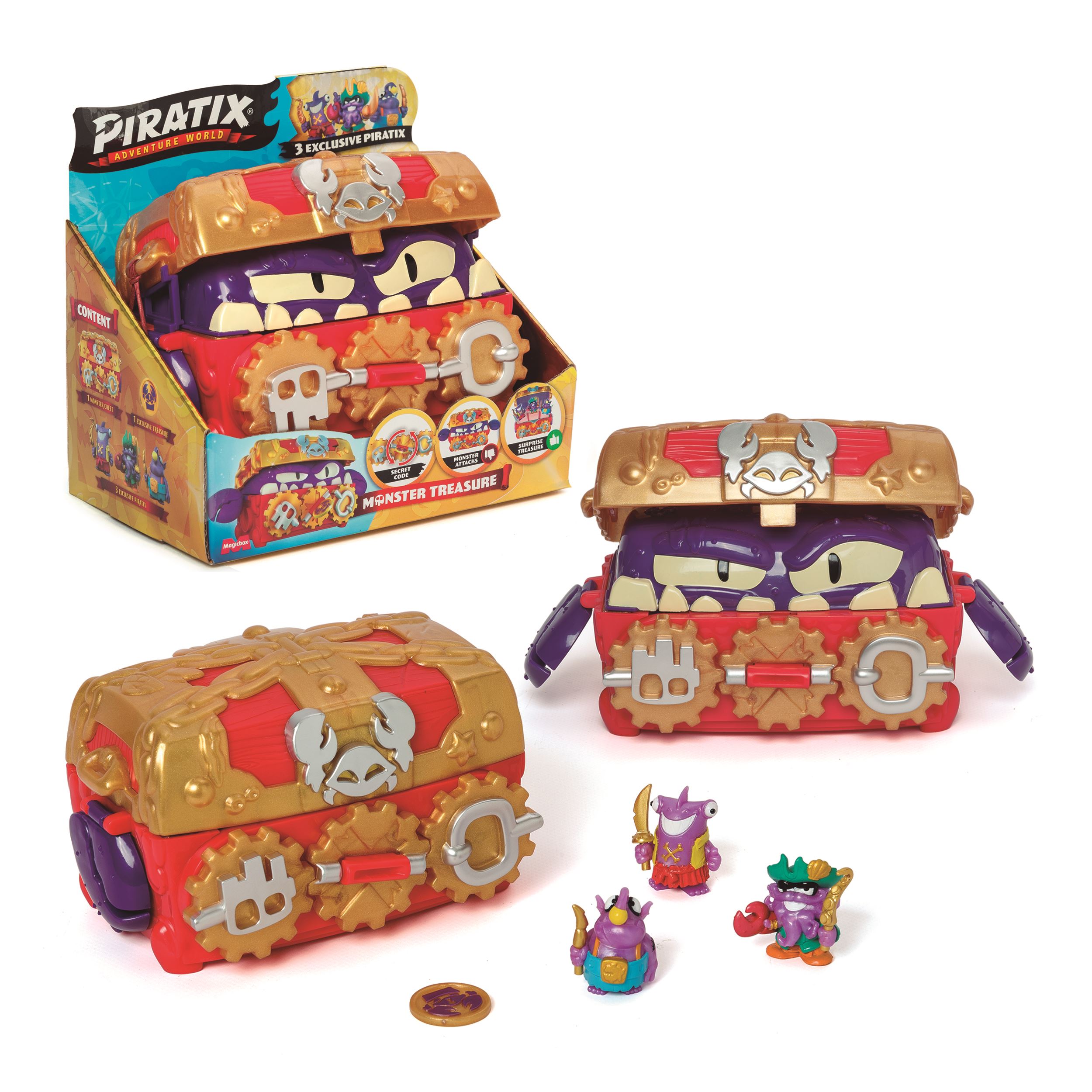 piratix s monster treasure ( magic box - ppxsp116in00 )