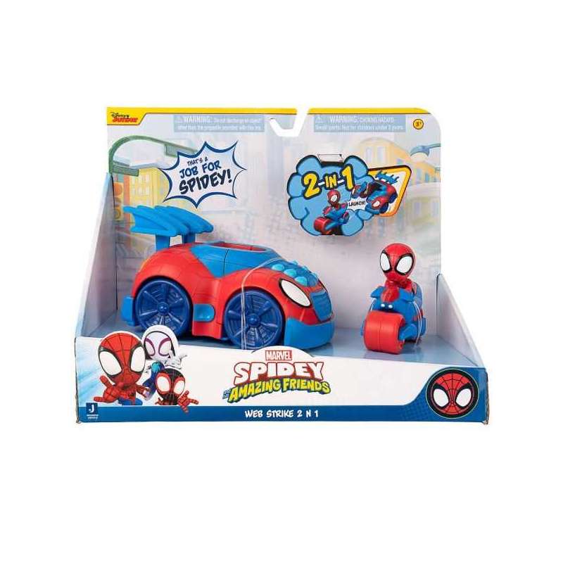 spidey and friends vehiculo con funcion web strike (jazwares iberia - snf0113.) spidey and friends vehiculo con funcion web strike (jazwares iberia - snf0113.)