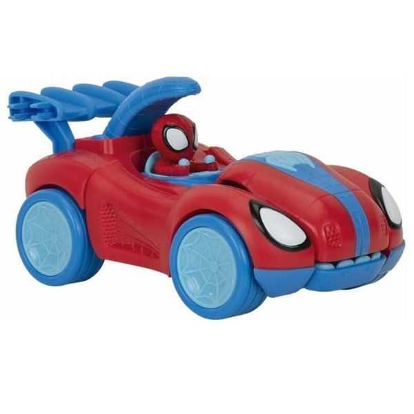 spidey and friends vehiculo con funcion spidey-rex (jazwares iberia - snf0350.)