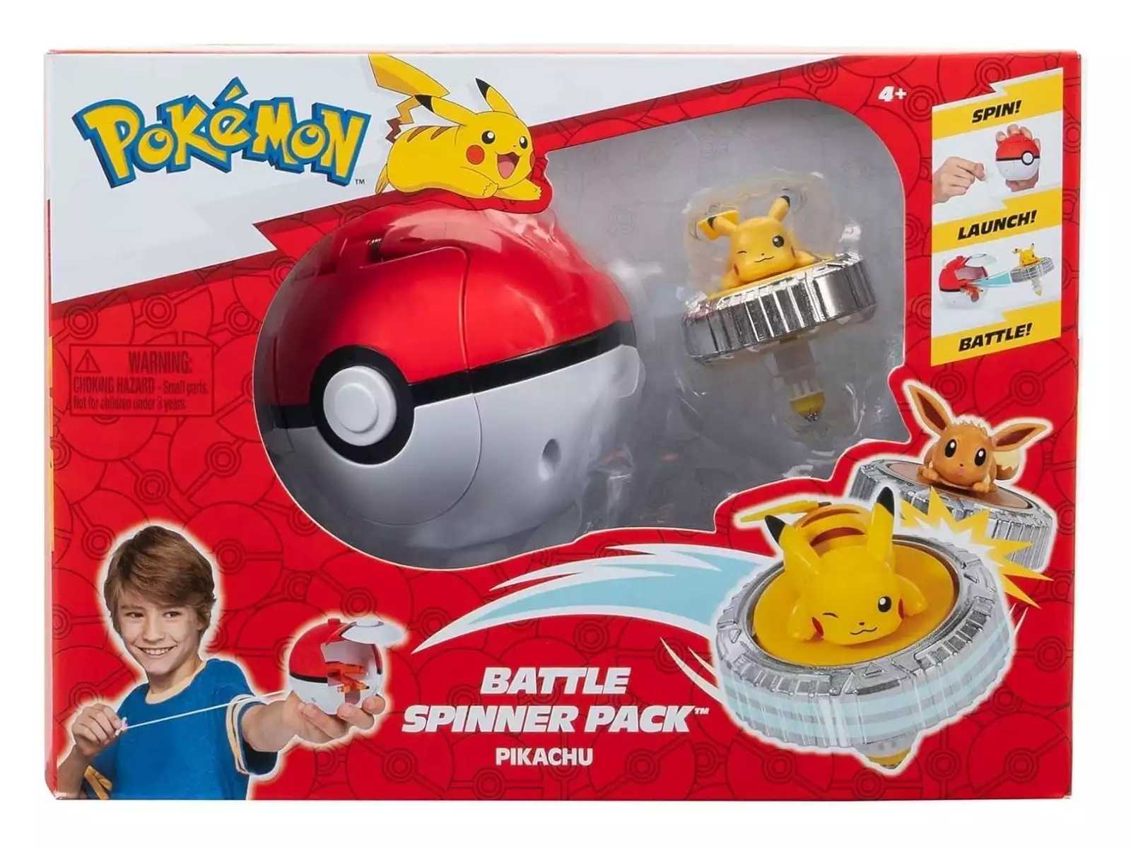 pokemon battle spinner surtido (jazwares iberia - pkw4397)