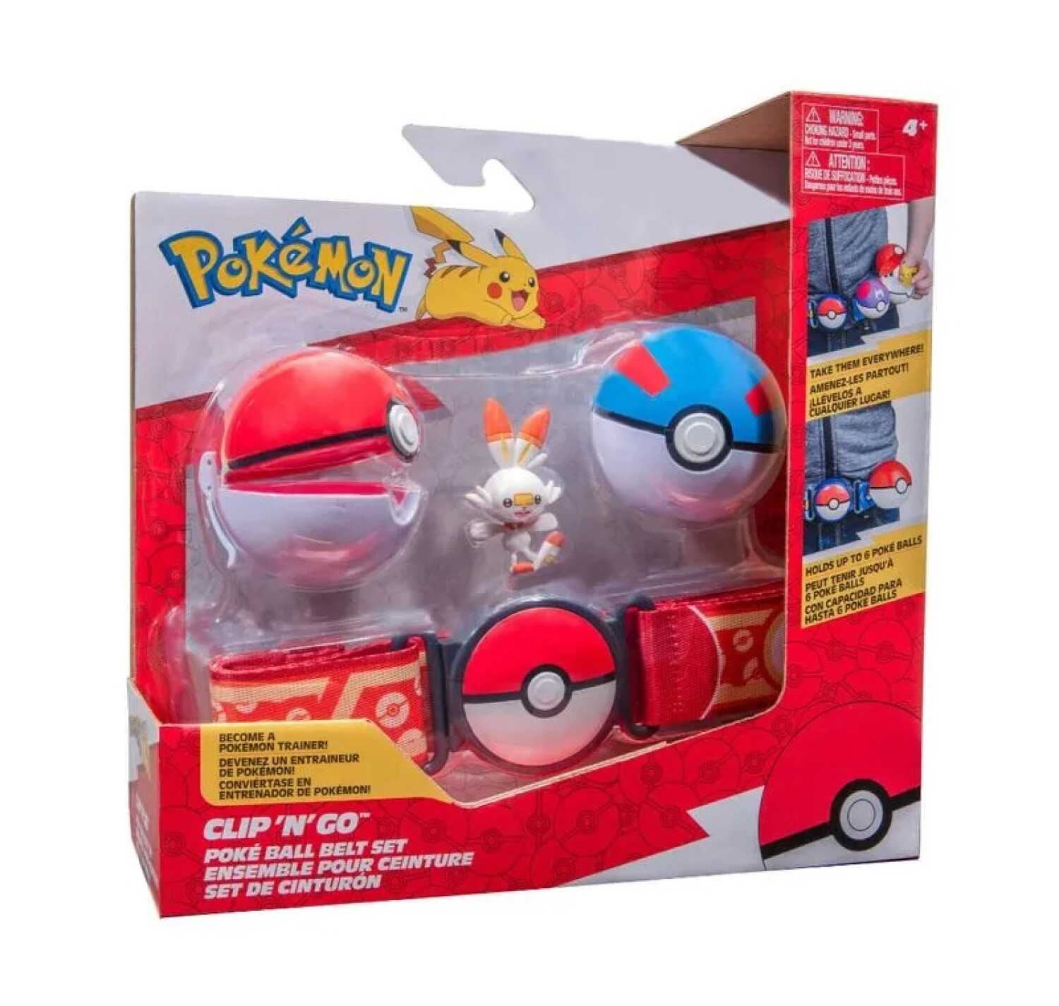 pokemon cinturon de ataque surtido (jazwares iberia - 95283)